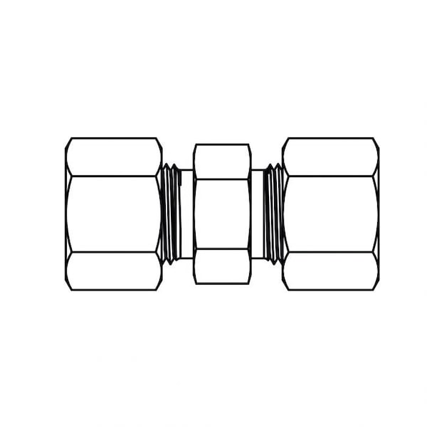 Hydraulic Fitting-Metric CompressionL10(16X1.5) UNION